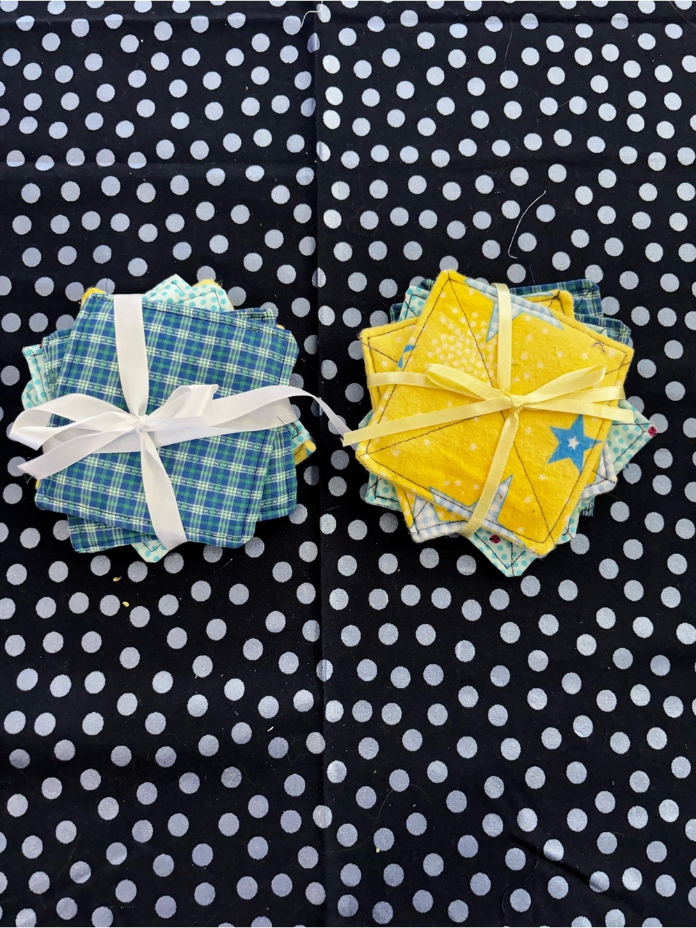 Customizable handmade coasters